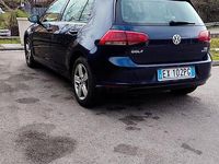 Usata VW Golf VII 2013 Blu Utilitaria