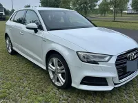 Usata Audi A3 S-Line 150 CV (110 kW) 2020 Bianco Berlina