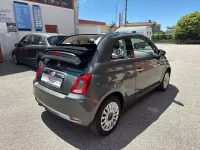 Usata Fiat 500C Lounge 69 CV (50 kW) 2019 Grigio scuro Cabrio