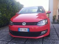 Usata VW Polo Trendline 75 CV (55 kW) 2010 Rosso Utilitaria