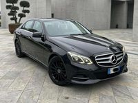 Usata Mercedes E250 Executive 204 CV (150 kW) 2015 Nero Berlina