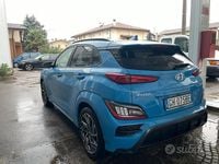 Usata Hyundai Kona N Line 120 CV (88 kW) 2021 Blu SUV