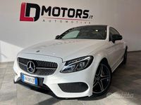 Usata Mercedes C220 Premium Plus 170 CV (125 kW) 2017 Bianco Coupé