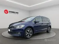 Usata VW Touran Executive 150 CV (110 kW) 2022 Blu Monovolume