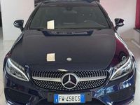 Usata Mercedes C200 Premium Plus 184 CV (135 kW) 2016 Blu/azzurro Coupé
