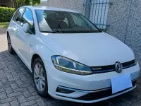 Usata VW Golf VII 110 CV (80 kW) 2017 Bianco Berlina