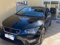 Usata Seat Leon FR 150 CV (110 kW) 2014 Nero Berlina