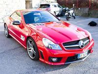 Usata Mercedes SL63 AMG AMG 525 CV (386 kW) 2009 Rosso Cabrio