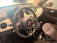 Usata Fiat 500C 69 CV (50 kW) 2023 Bianco pastello Cabrio