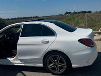 Usata Mercedes C220 2018 Bianco Berlina