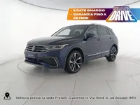 Usata VW Tiguan Allspace R-line 150 CV (110 kW) 2023 Atlantic blue metallizzato SUV