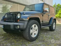 Usata Jeep Wrangler Sahara 177 CV (130 kW) 2008 Nero SUV
