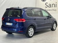 Usata VW Touran Business 122 CV (89 kW) 2021 Blu Monovolume