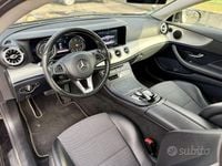 Usata Mercedes E220 Business 194 CV (142 kW) 2018 Nero Coupé