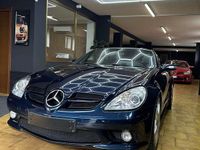 Usata Mercedes SLK350 AMG 272 CV (200 kW) 2005 Blu notte Cabrio