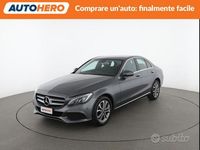 Usata Mercedes C220 170 CV (125 kW) 2018 Grigio Berlina