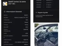 Usata Smart ForTwo Coupé 54 CV (39 kW) 2013 Grigio Coupé