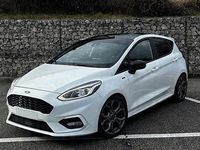 Usata Ford Fiesta ST-Line 125 CV (91 kW) 2018 Bianco Berlina