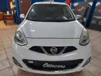 Usata Nissan Micra Tekna 80 CV (58 kW) 2015 Bianco Utilitaria