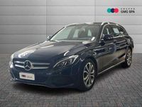 Usata Mercedes C220 170 CV (125 kW) 2018 Blu Station wagon