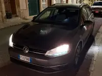 Usata VW Golf VII 116 CV (85 kW) 2018 Grigio Station wagon