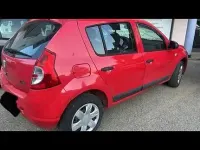Usata Dacia Sandero 75 CV (55 kW) 2009 Rosso Utilitaria