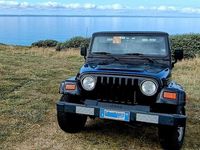 Usata Jeep Wrangler Sport 118 CV (86 kW) 2001 Nero SUV