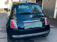 Usata Fiat 500 Lounge 69 CV (50 kW) 2008 Nero Utilitaria