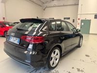 Usata Audi A3 S-Line 150 CV (110 kW) 2013 Nero Berlina