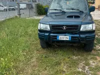 Usata Hyundai Galloper Turbo 100 CV (73 kW) 2001 Blu SUV