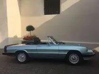 Usata Alfa Romeo Spider 103 CV (75 kW) 1983 Blu/azzurro Cabrio