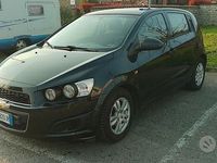 Usata Chevrolet Aveo 86 CV (63 kW) 2012 Nero Berlina