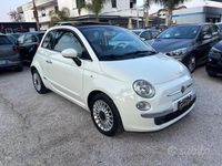 Usata Fiat 500 Lounge 95 CV (69 kW) 2010 Bianco Berlina