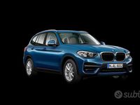 Usata BMW X3 Advantage 190 CV (139 kW) 2020 Blu SUV