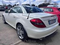 Usata Mercedes SLK200 184 CV (135 kW) 2010 Bianco Cabrio