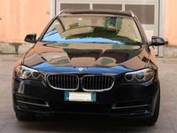 Usata BMW 520 Comfort Edition 190 CV (139 kW) 2015 Blu/azzurro Station wagon