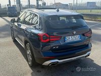 Usata BMW X3 190 CV (139 kW) 2022 Blu/azzurro SUV