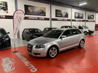 Usata Audi A3 Ambiente 140 CV (102 kW) 2007 Grigio Utilitaria