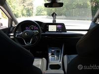 Usata VW Golf VIII 150 CV (110 kW) 2021 Bianco Berlina