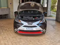 Usata Toyota Aygo 69 CV (50 kW) 2017 Nero Utilitaria