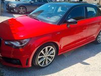 Usata Audi A1 Sportback S-Line 90 CV (66 kW) 2015 Rosso Utilitaria