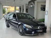 Usata Mercedes C220 Premium 170 CV (125 kW) 2016 Blu/azzurro Station wagon