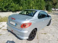 Usata Peugeot 206 CC 109 CV (80 kW) 2006 Grigio Cabrio