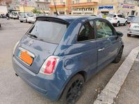 Usata Fiat 500 Lounge 86 CV (63 kW) 2012 Blu/azzurro Utilitaria