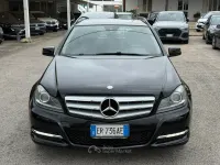 Usata Mercedes C200 Avantgarde 136 CV (100 kW) 2013 Nero Station wagon