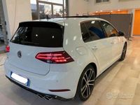 Usata VW Golf VII R 300 CV (220 kW) 2019 Bianco Berlina