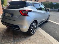 Usata Nissan Micra Tekna 90 CV (66 kW) 2017 Grigio Berlina
