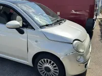 Usata Fiat 500 75 CV (55 kW) 2009 Bianco Cabrio