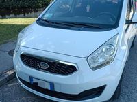 Usata Kia Venga 90 CV (66 kW) 2012 Bianco Utilitaria