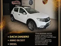 Usata Dacia Sandero 90 CV (66 kW) 2017 Bianco Berlina